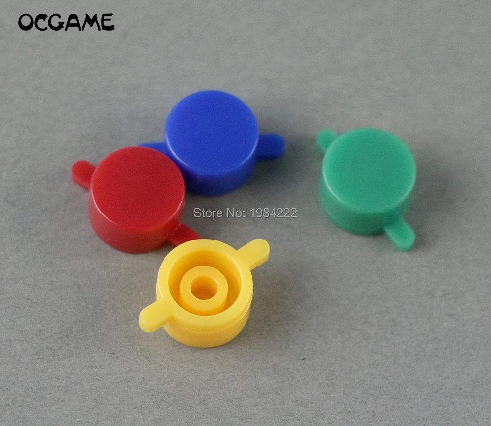 

OCGAME 50sets/lot Replacement 4 in 1 set Plastic ABXY Buttons For SFC For SNES Super NES