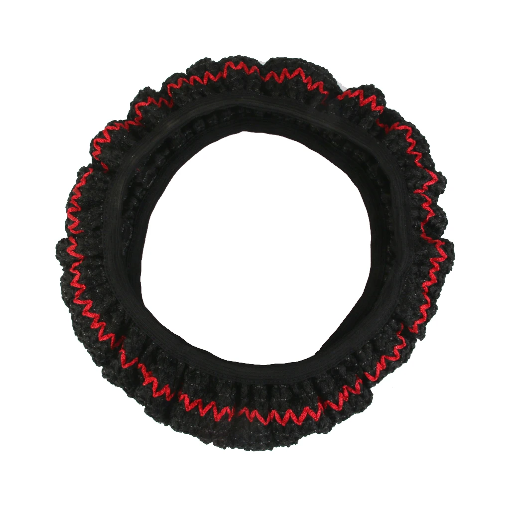 Ice Silk Breathable Non-Slip Steering Wheel Cover Sport Universal  For Diameter 38cm / 14.96 inch Auto Car Accessories