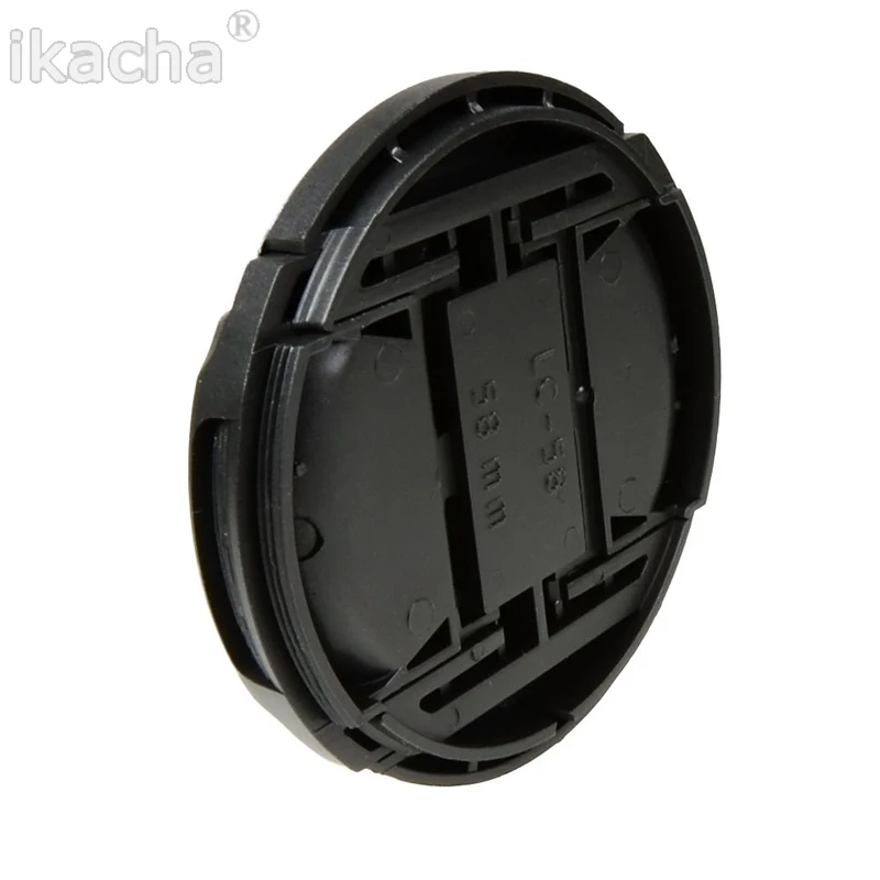 ユニバーサル 37 40.5 43 46 49 52 55 58 62 67 72 77 82 ミリメートルカメラレンズキャップ保護カバーレンズカバーキヤノンニコンソニーペンタックス用