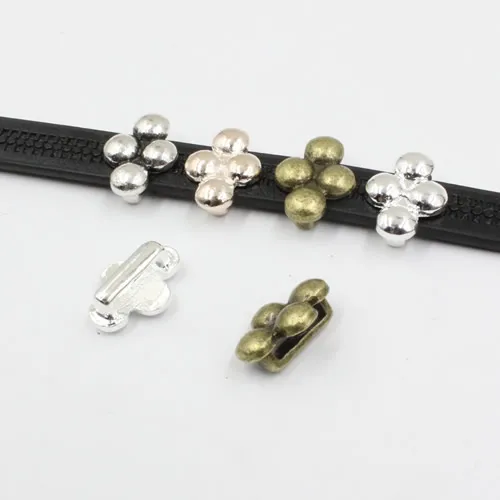 Fit:10*2mm Metal Slider for Bracelet Necklace Cord Beads watch Chain Beads DIY Accessory 20pcs/lot K05181