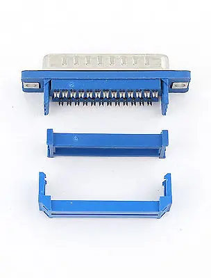 Parallel Port D-SUB DB25 IDC Connector Male Flat Ribbon Cable Adapter