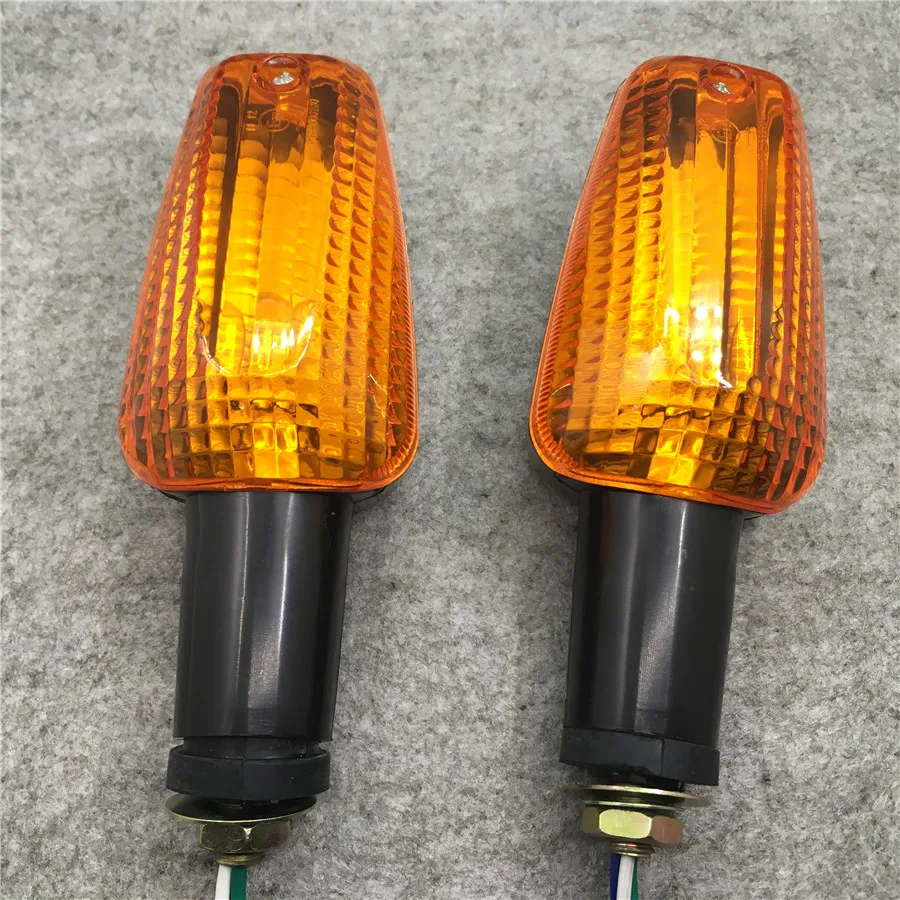 2PC Front Rear Motorcycle Turn Signal Lamp Light Scooter Indicators Flashers For Honda CB1300 X4 CB1000 CB400 SuperFour