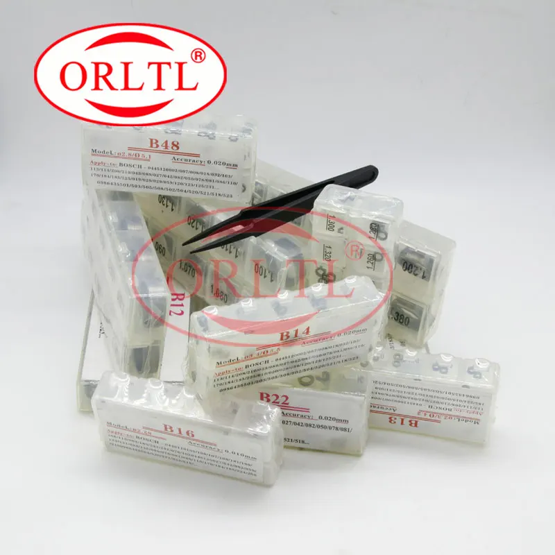 

600PC Injector Repair Kits B11 B12 B13 B14 B16 B22 B25 B26 B31 B48 Common Rail Adjusting Washers Shims Gasket 600 Pieces / Box