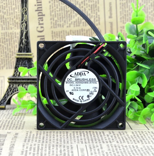 80*80*25 AD0824MS-A70GL 24V 0.10A 8CM oil anti leaf suction fan