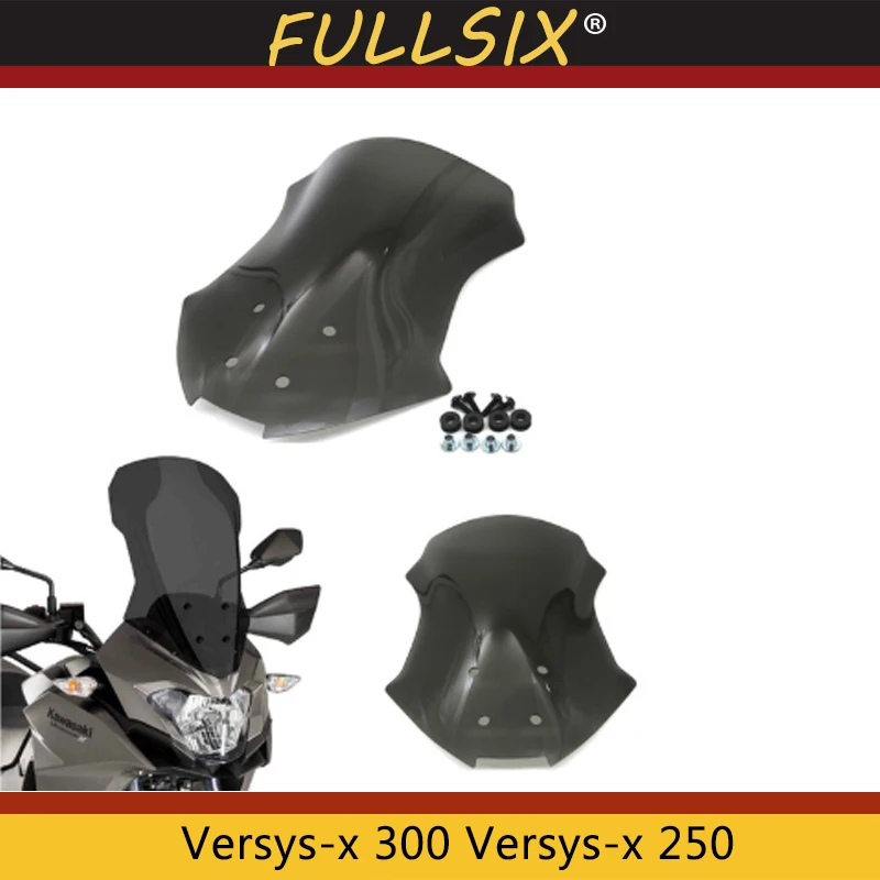 

Motorcycle WindScreen Visor Viser Fits For Kawasaki Versys-x 300 Versys-x 250 Versys-x300 2017-2018 Motorbike Windshield