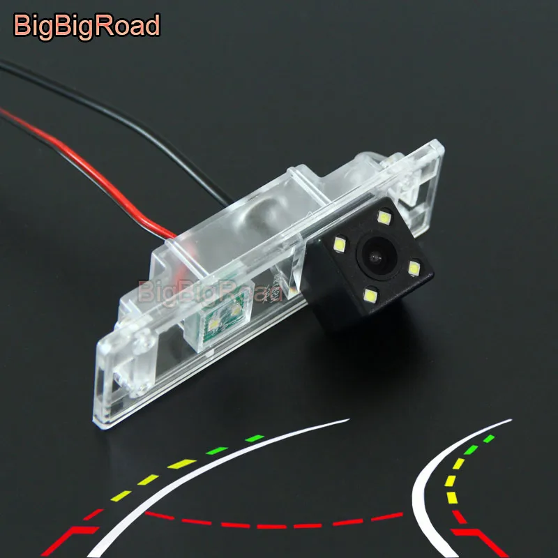 

BigBigRoad For BMW Z4 120i E89 E81 E87 135i F20 F21 M1 Car Intelligent Dynamic Trajectory Tracks Rear View CCD Camera Waterproof