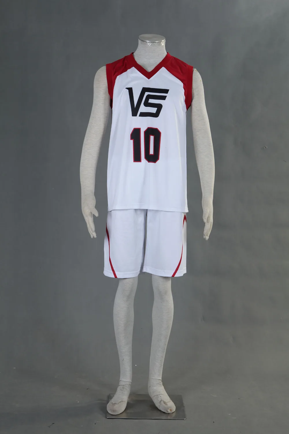 Kuroko no Basket LAST GAME Street Ball Team Vorpal Swords Team Sportswear Jersey No.#9 10 11 White Set CosplaY Costume