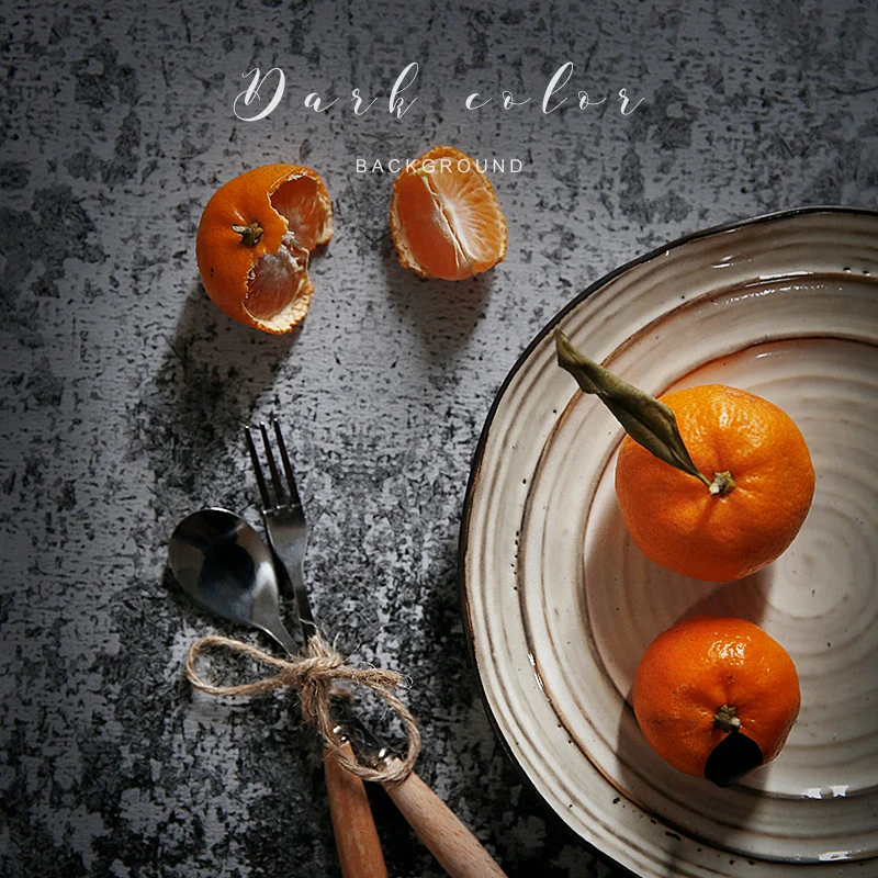 Papier de fond pour photographie de bureau, Texture de ciment Double face, accessoires de Studio Photo de prise de vue nostalgique pour cosmétiques et aliments