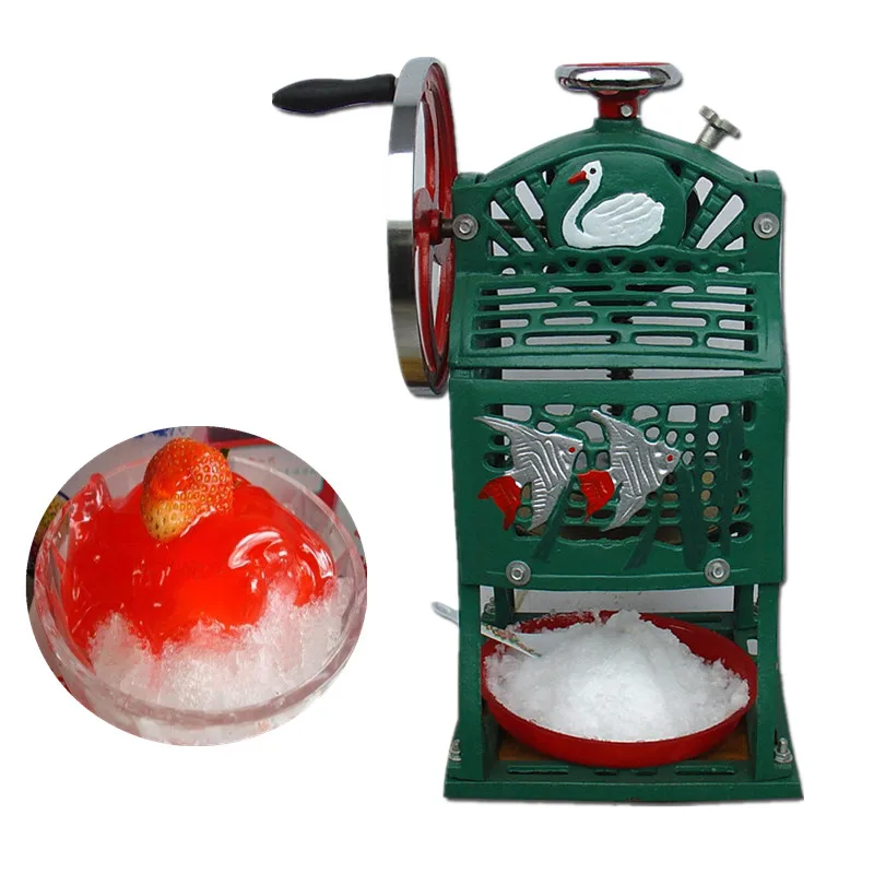 

Manual ice shaving machine ice block crushing machine hot sale wholesale ice crusher
