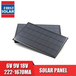 Solar Panel 1000mA 1670mA 222mA 333mA 467mA 1120mA 556mA 5 6 9 12 18 V VDC Solar Battery cell phone charger portable