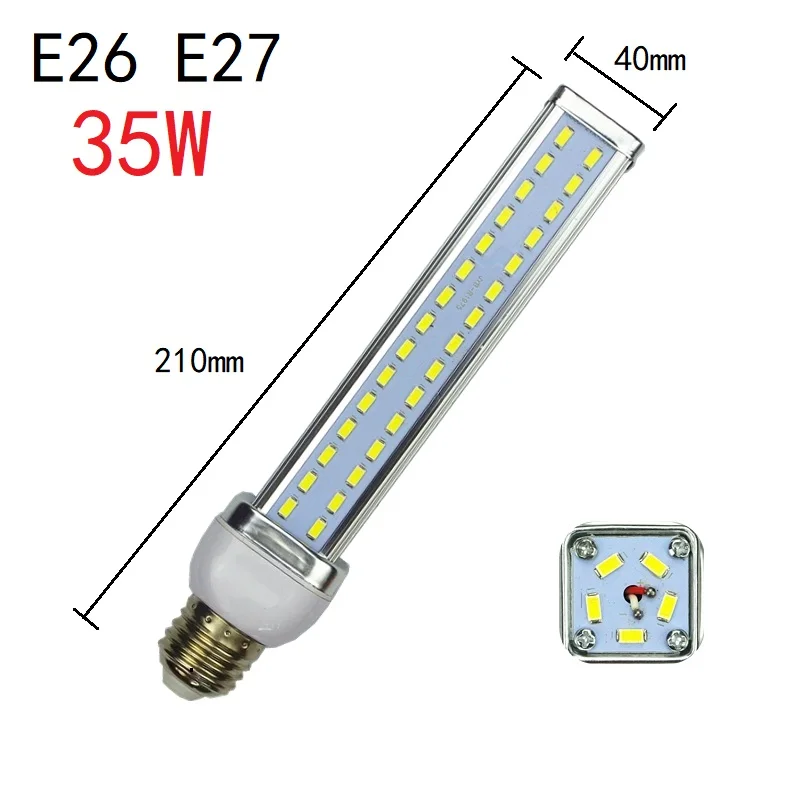 Lampada 5730 LED lamp Corn light 25W 35W 45W 60W 70W 80W Led Bulb E26 E27 E39 E40 85-265V High brightness energy-saving Lighting