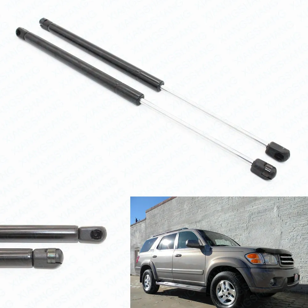 Fits for Toyota Sequoia (XK30/XK40)  5-door SUV Utility  Rear Hatch Boot Gas Lift Supports Struts Prop Rod Shocks 27.87  inches