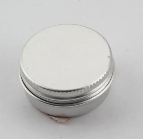 Free Shipping 2000 pcs/lot Newest 5g 5ml Empty Cosmetic Jar Lip Balm Container Pots Aluminum Tins