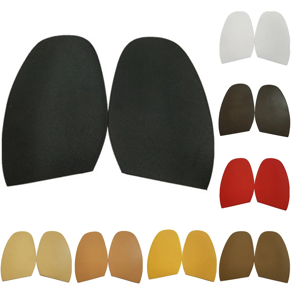 1 Pair Repair Rubber Shoe Sole Anti Slip Protective Half Soles Outsole Forefoot Pads Repairs Shoe Supplies