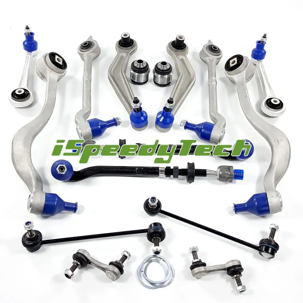 FOR BMW E39 525i 528i 530i Front Rear Control Arms Links Tie Rods Sway Bar Link Suspension Repair Kit Set