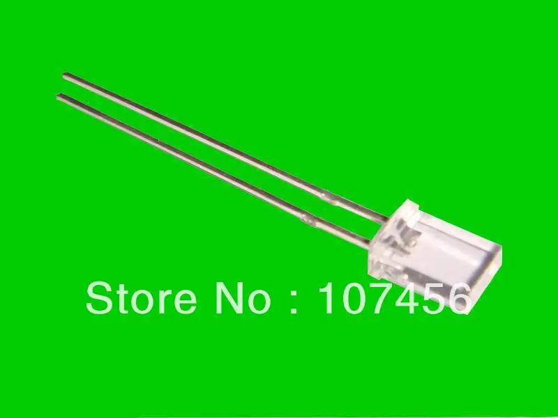 

1000pcs 2X5X7mm green Ultra Bright green LED water clear Lamps New