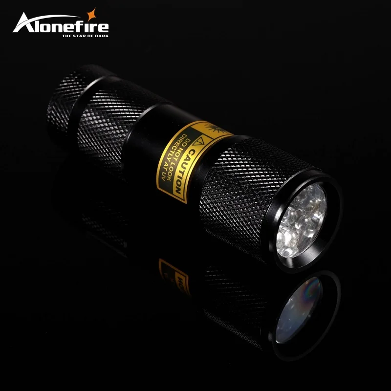 Aonefire SUPERIA 9LED 365nm UV Light LED Flashlight /Ultraviolet light for uv leak detector (365nm Best world ultraviolet lamp)