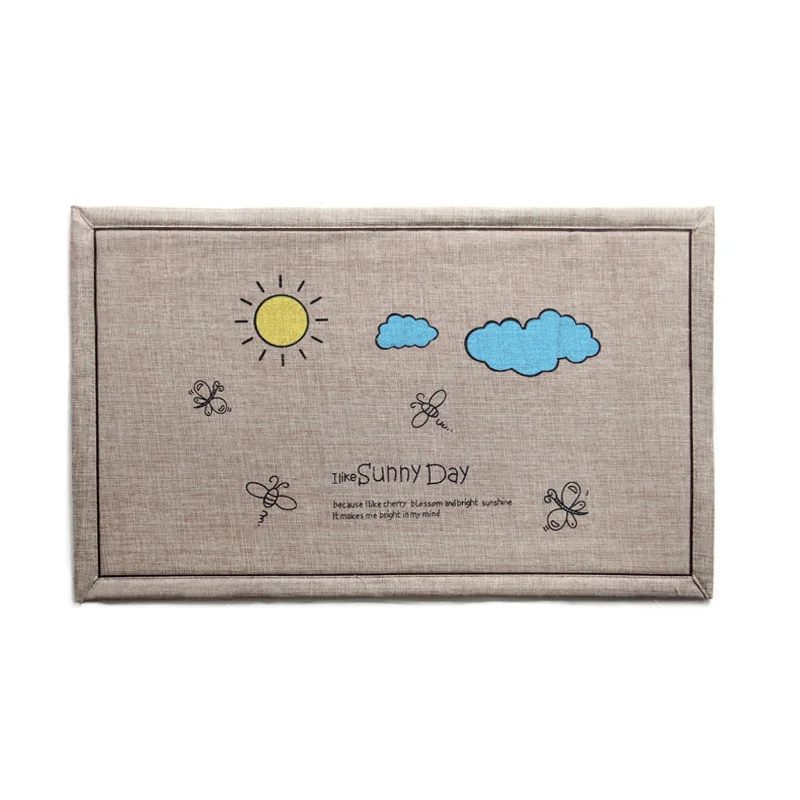 Factory direct fine printing mat bedroom bathroom mat absorbent pad customized corporate logo