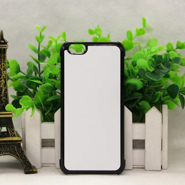 

2D sublimation cover for iphone 6s blank case for iphone6s sublimation case metal insert 200pcs/Lot