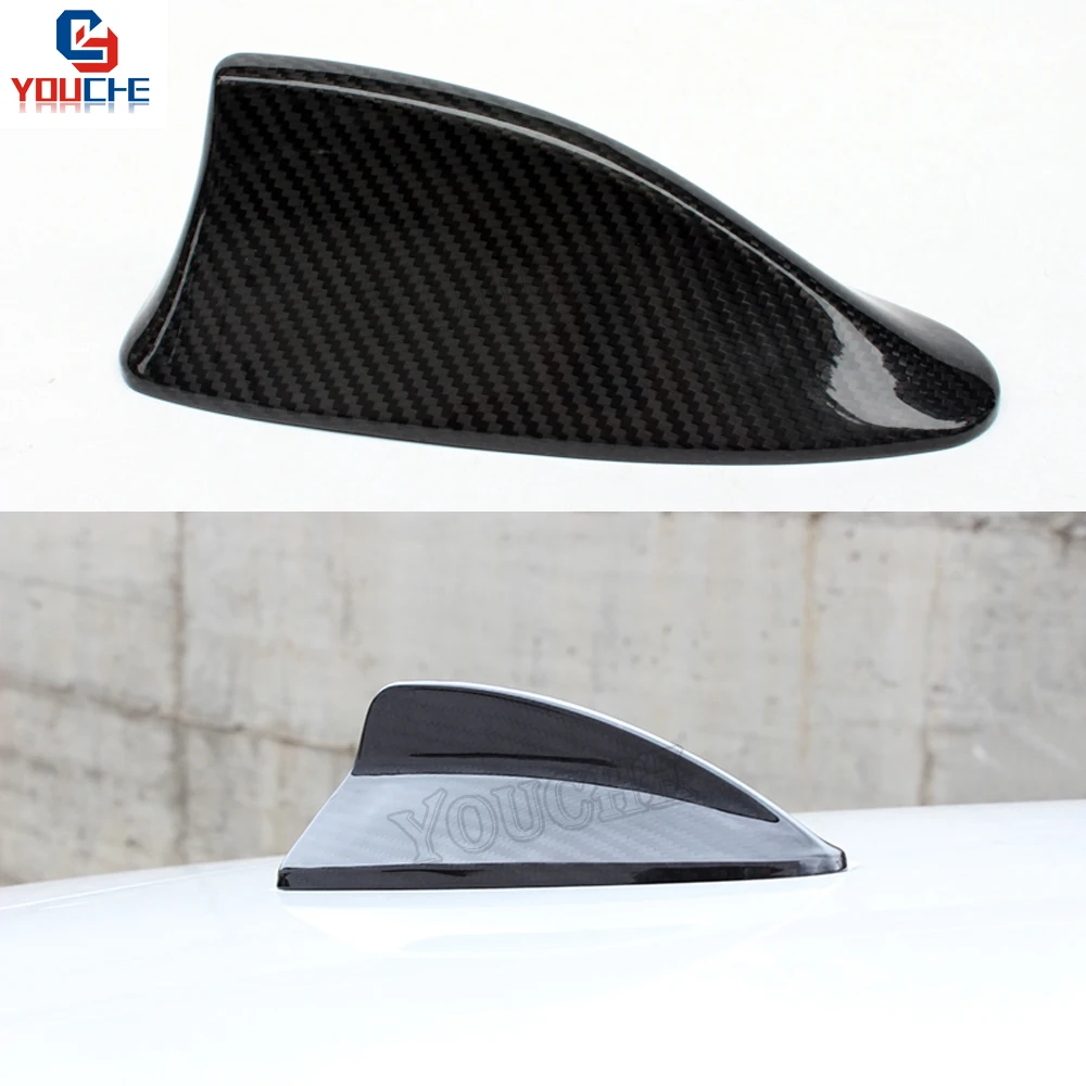 

F10 Carbon Fiber Antenna Cover Shark Fin for BMW 5 Series F10 7 Series F01 F02 2010 - 2017 Auto Roof Antenna