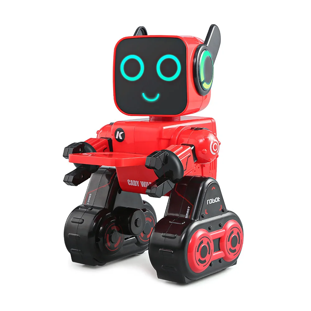 JJRC R4 Robot Toy CADY WILE Intelligent Sense Inductive Remote Control Robot Advisor Coin Bank Gift for Kids Educational Toys