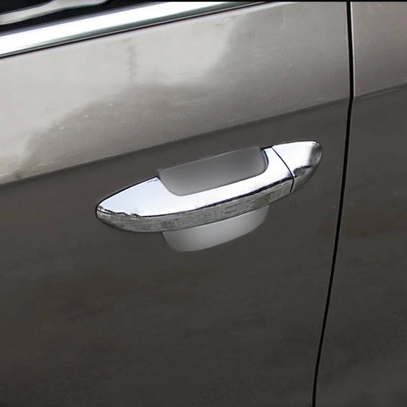 Fit For Vw Passat 2011-2014 B7 2006-2010 B6 3c Cc Door Handle Cover Chrome Trim Catch Overlay Molding Garnish Bezel Protector