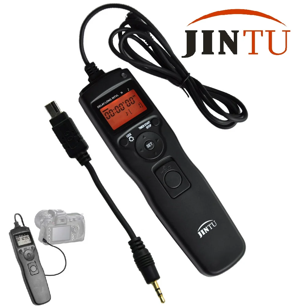 JINTU N3 model Time Lapse Remote Control Intervalometer for Nikon 90 D5100 D5200 D5300 D5400 D5500 D5600 D3100 D3200 D7500 D7200