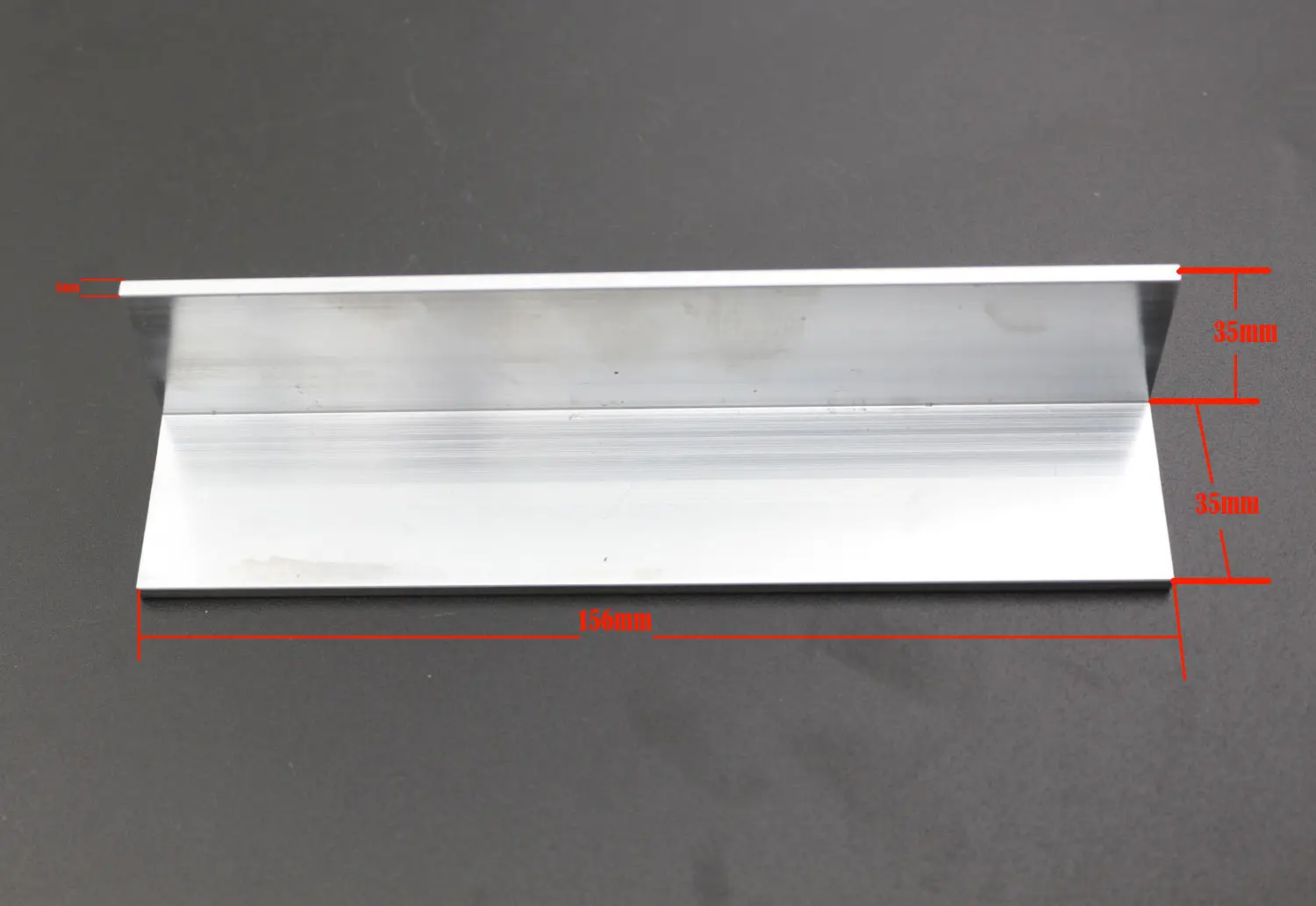 1pcs L Type Angle Aluminum Suitable For HOOD-JLH2003 Class A Amp DIY