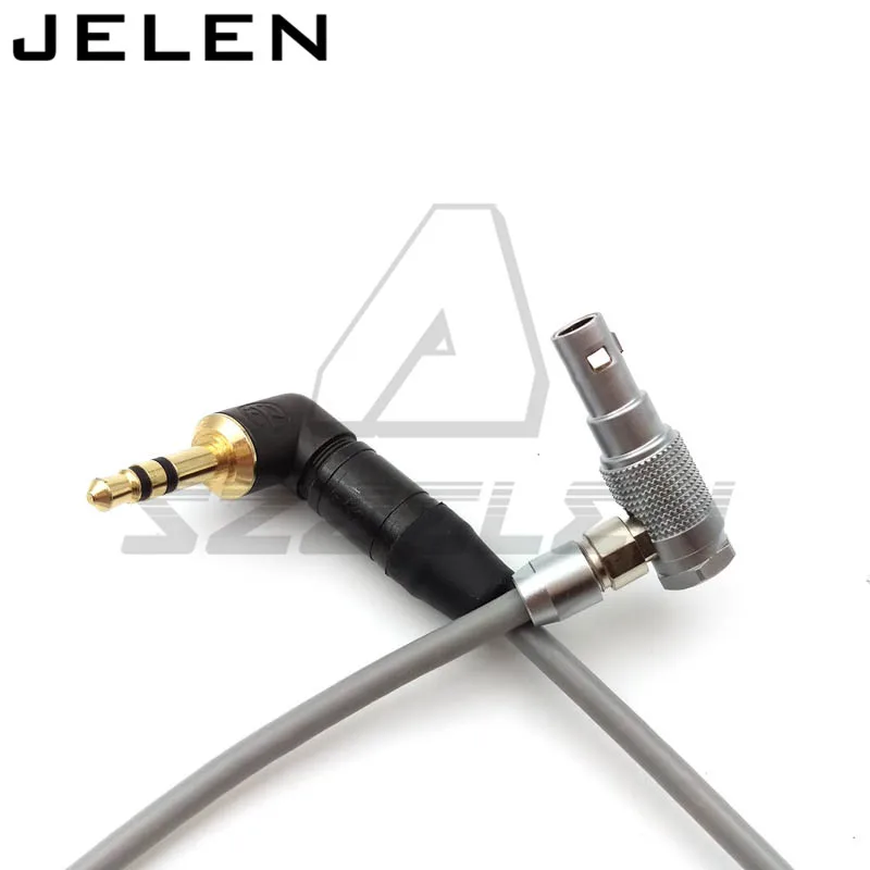 connector 5 pin plug to 3.5 audio plugs for ARRI ALEXA mini, RED komodo-x, camera audio cable