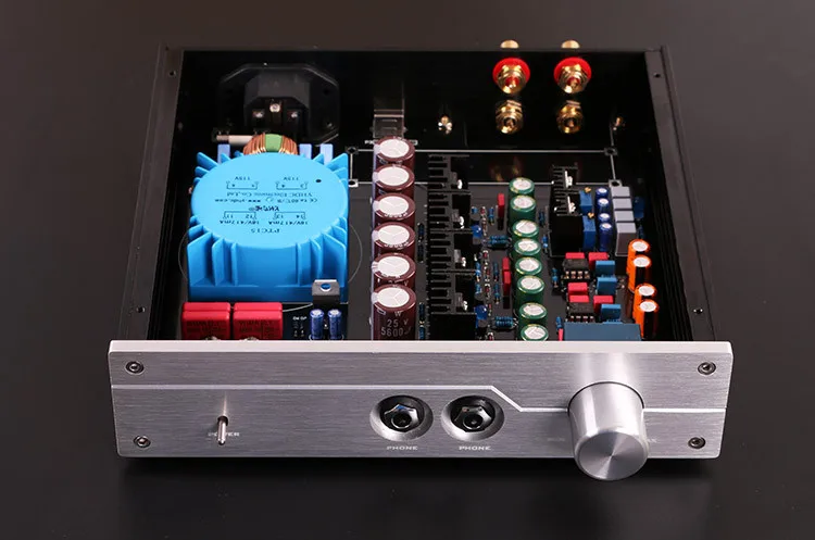 High Version HiFi A2-PRO Professional Headphone Amplifier refer Beyerdynamic  AMP With aluminum chassis