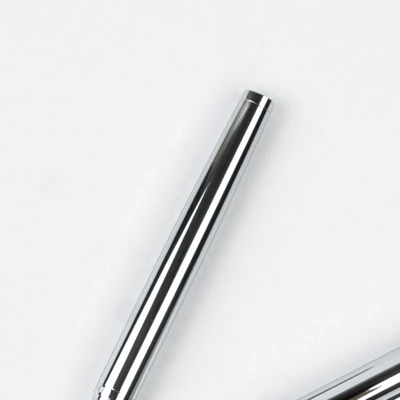 Metal Silver Financial Tip Fountain Pen 0.38mm Shine Platinum Steel School Office Business Writing Ink Pens Gift Stationery