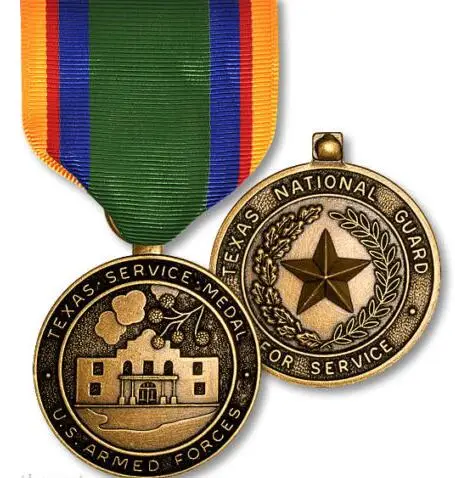 Custom medals hot sale usa military medals high quality metal commendation medal cheap oem medal with ribbons pin