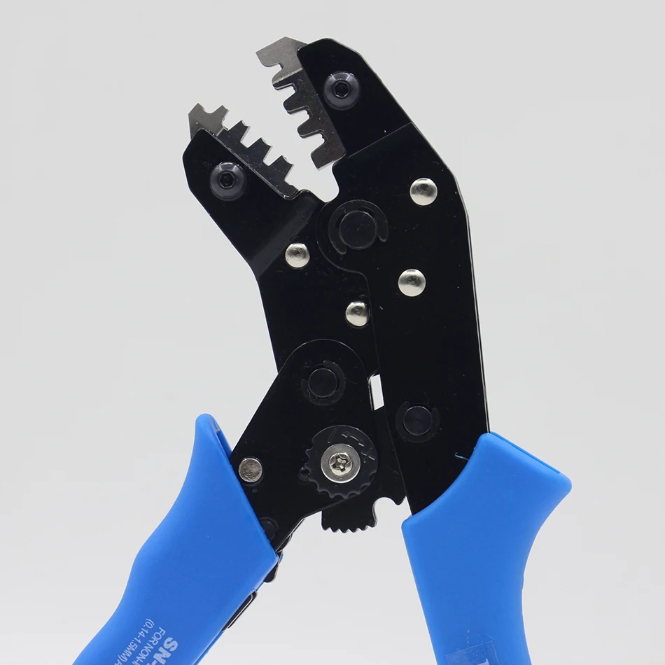 

SN-2549 Pin Crimping Tool 2.54mm 3.96mm 4.8mm 28-18awg 0.08-1.0mm2 for Terminals with Wire-electrode Cutting Die Sets