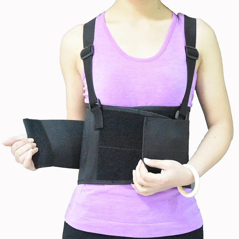 Fully Adjustable Support Brace For Lower and Upper Back Pain, More Suitable for Manual Workers