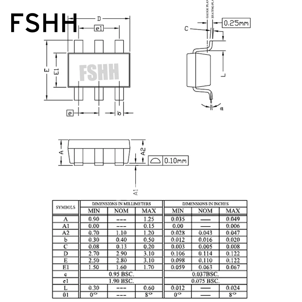 SOT-23 مقبس حرق SOT23-6 SOT-23-6 SC-74 SC74 IC اختبار المقبس/مقبس IC (وضعان/مقعد اختبار الوجه)