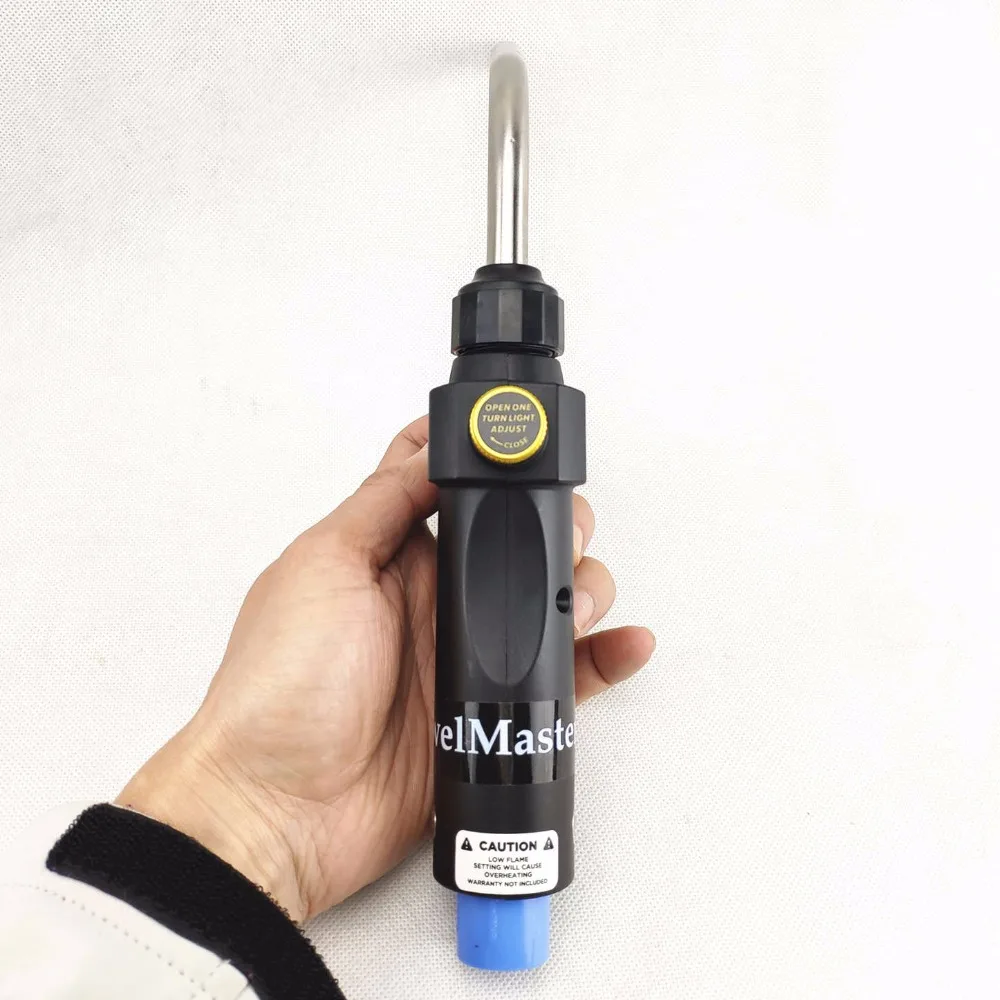 Mapp Torch Ignition Flame Brazing Gun CGA600 Burner Blowtorch Welding Quenching HVAC Plumbing Propane Gas Welding Torch