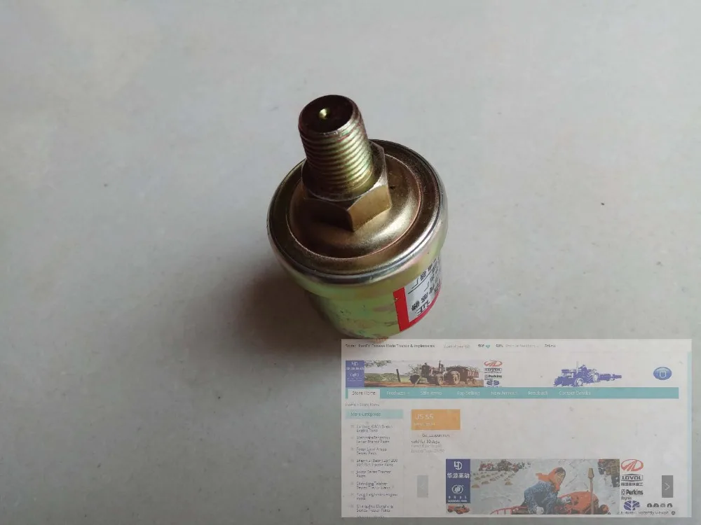 Sensazione di pressione olio spina per Shanghai SNH654-704, numero di parte: