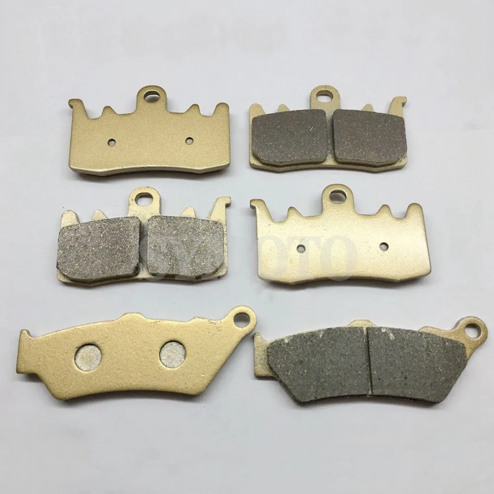 Motorcycle Front & Rear brake pads For BMW R1200GS ADV 2013 - 2016 R1200 nine T  2014 2015 2016 S1000XR 2015 2016 2017 R 1200