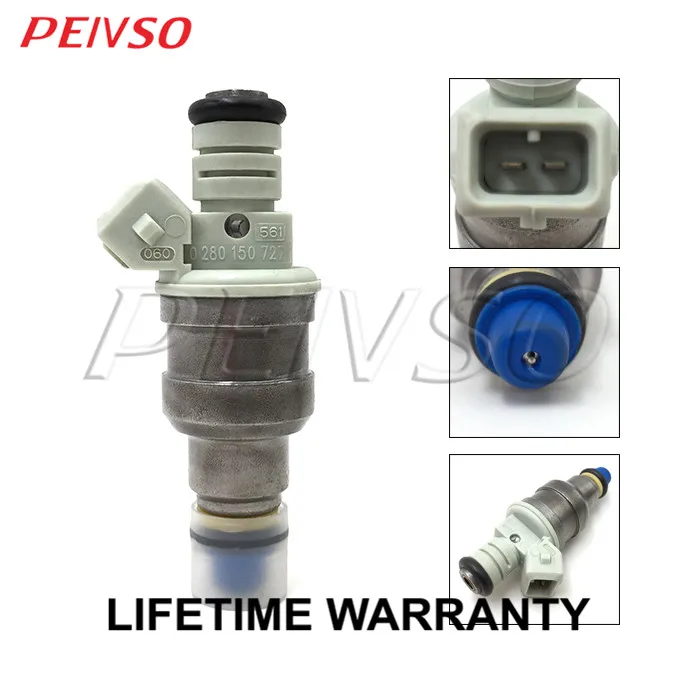 PEIVSO 6pcs 0280150727 E7DE-B1B Fuel Injector For FORD&MERCURY AEROSTAR / E-150 / E-250 / E-350 / TAURUS 2.9L 3.0L 3.8L 4.9L