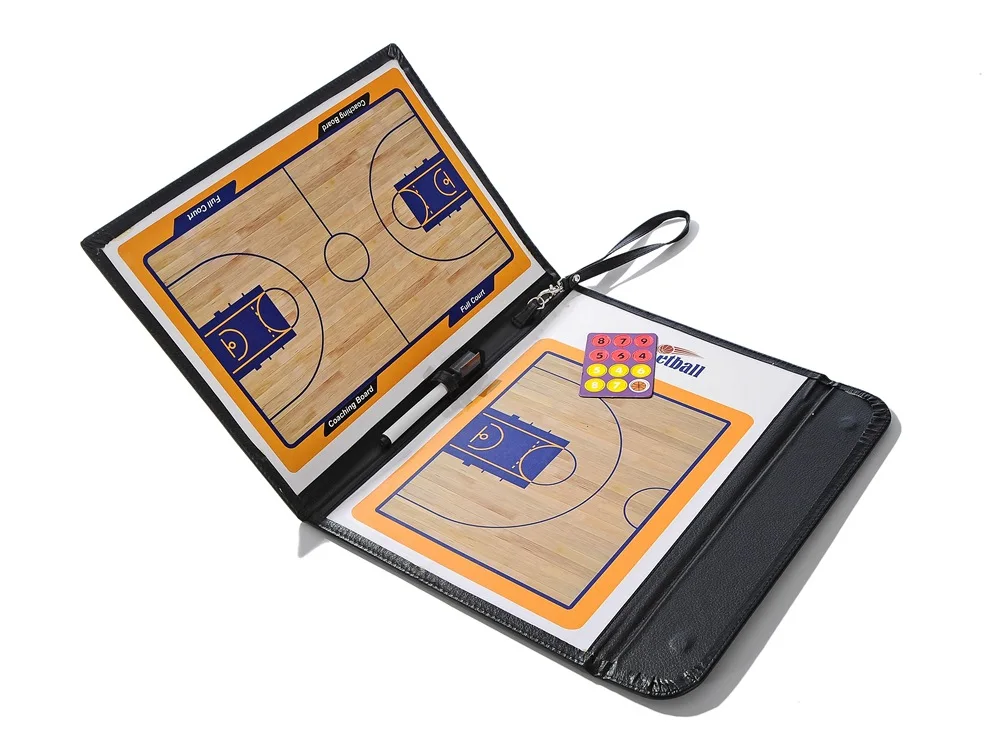 

Wholesale 5pcs/lot Foldable Magnetic Basketball Training Coach Board Tactical Board