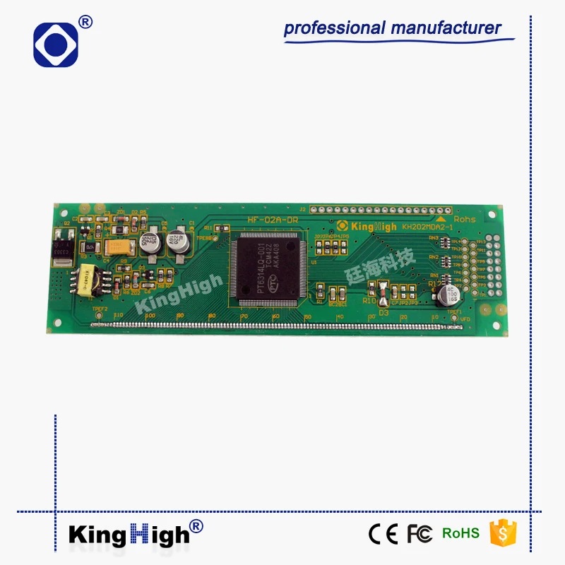 KH202MDA2-1 Vacuum Fluorescent Display Module VFD Screen