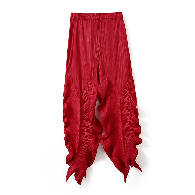 Elastic Stitching Pants for Children, Sanzhai Folded kelp Pants