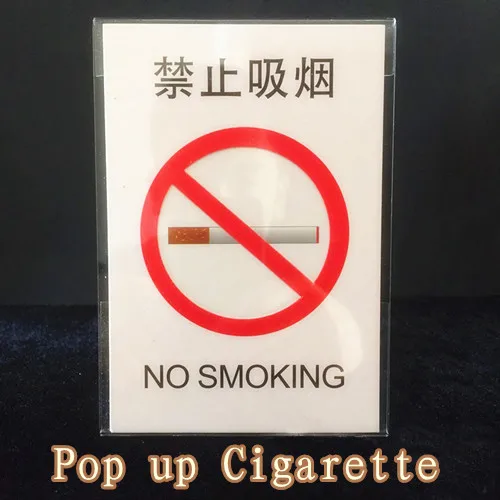 Pop up Cigarette Gimmick Magic Tricks,Close up,Illusions,Magia Toys,Mentalism,Street Magie,Comedy