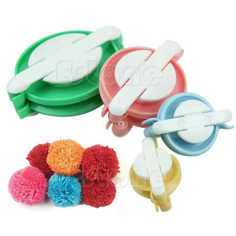 Pompon Set Appareil Bommel Pom Pom Maker Clover Fluff Ball Needle Craft Knitting Tool DIY needlework Set home supplies