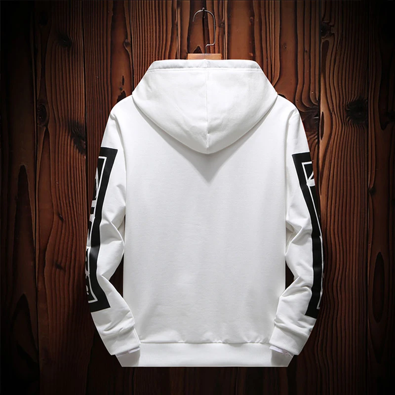 New Casual Oversized HOODIE Men Hip Hop Street Wear Letter Print Sweatshirts Skateboard Men/Woman Pullover Hoodies Male Hoodie