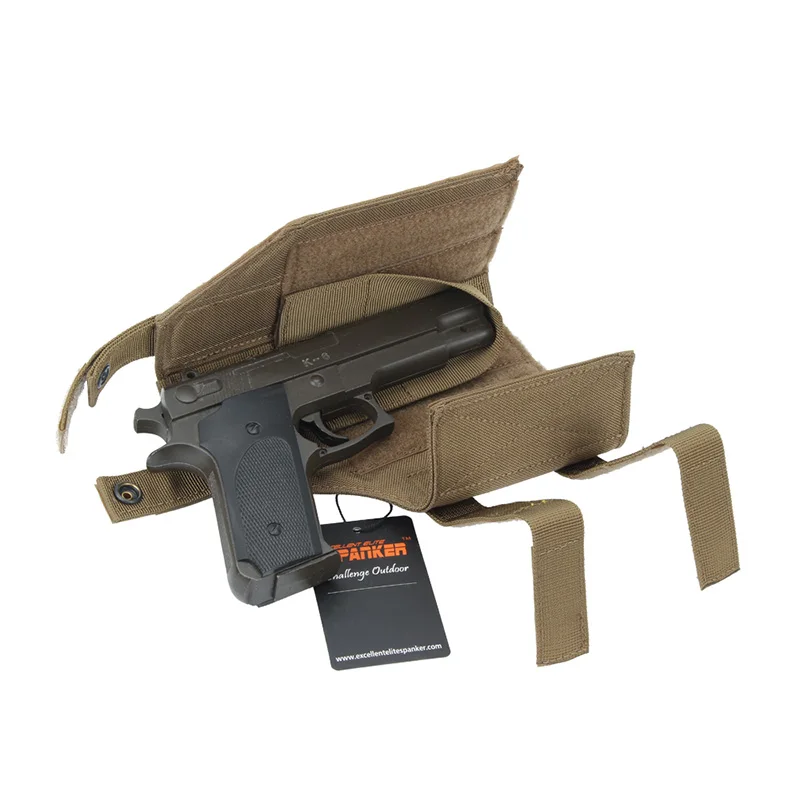 EXCELLENT ELITE SPANKER Drop-Leg-Plattenholster für Rechtshänder, taktische Oberschenkeltasche, Molle-Gewehrholster – Detail 5