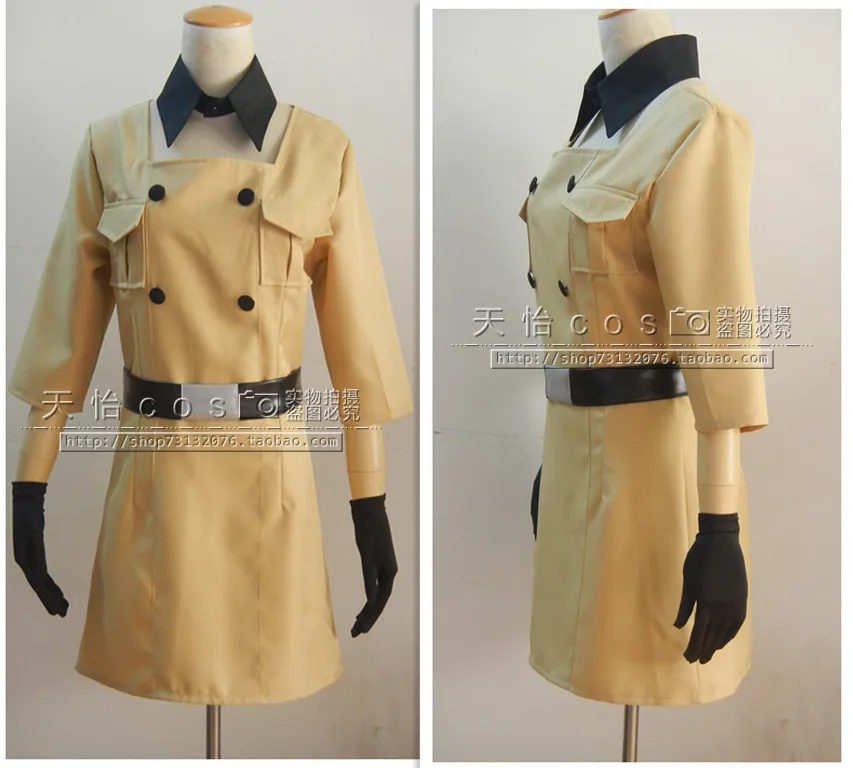 APH South Italy Romano Reversion Female Body COS Clothing Cosplay Costume with gloves 110