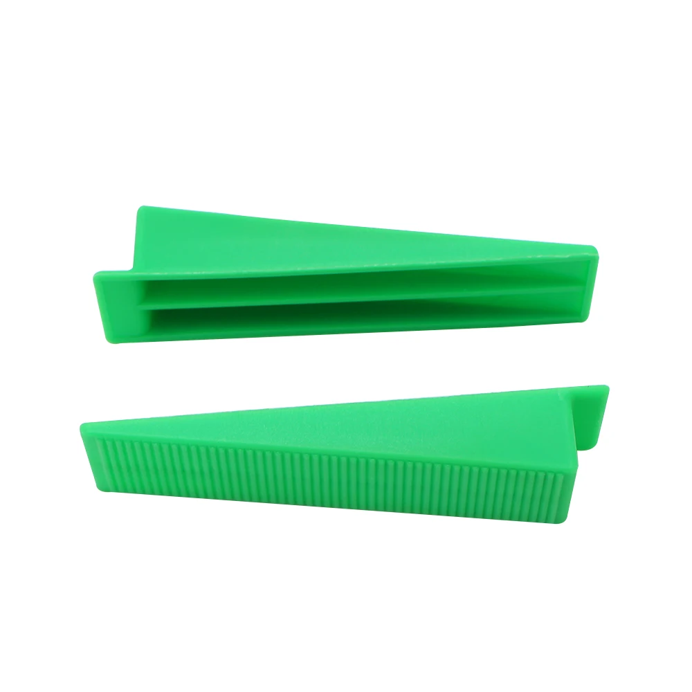 100 Reusable Wedges Floor Wall Tile Leveler Spacers Flat Leveling System Tools Physical Measuring Tools Plastic Spacers