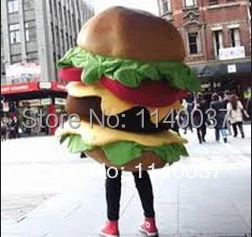 

mascot hamburger mascot costume custom fancy dress cosplay kits Cartoon mascotte costume carnival costume 3