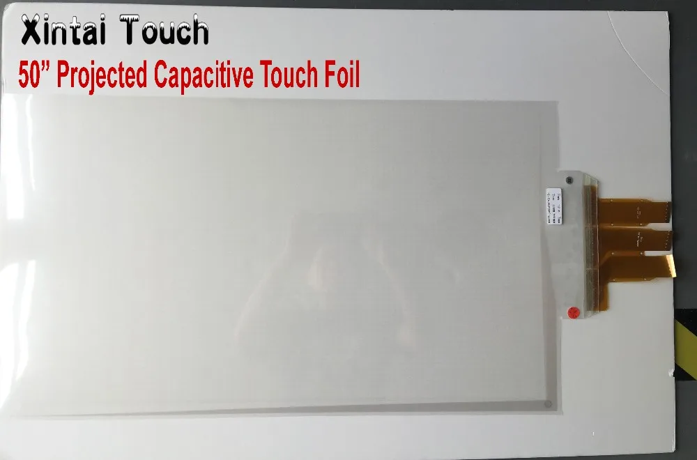 Free Shipping! Best price 47 inch 20 points USB Connect Interactive Touch Foil for table or kiosk